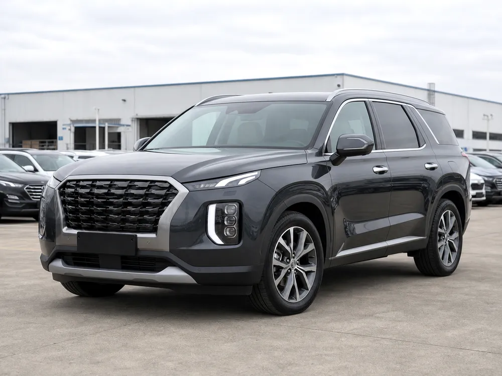 Hyundai Palisade 2.2D 2021 Silver Korean used suv for export
